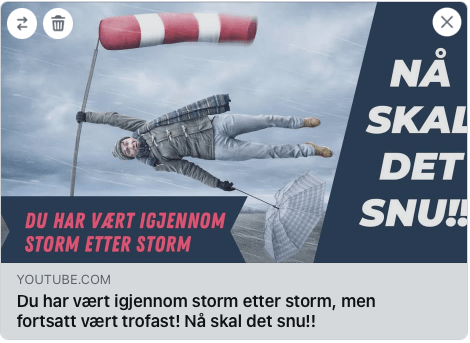 Ny Tid 21. Gud har planar med meg. 5. Vi vart fødde inn i eit miljø og vart sosialiserte inn i det. Ved gjenfødinga får vi sjå Guds rike og vert frelste inn i det. Vi får oppleve at Gud gjer noko nytt og verte med på det, som hans medarbeidarar. Det gir meining med&nbsp;livet.