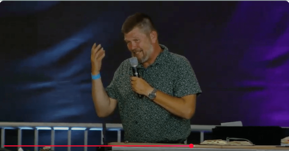 Ny Tid 86. Endetidssyn 61. Frelsa er ei gåve og den er frigjerande. Så vert ikkje træl for menneske!  Gud føder oss på nytt og gir oss barnekår hos seg, han skaper oss til nye&nbsp;skapningar.